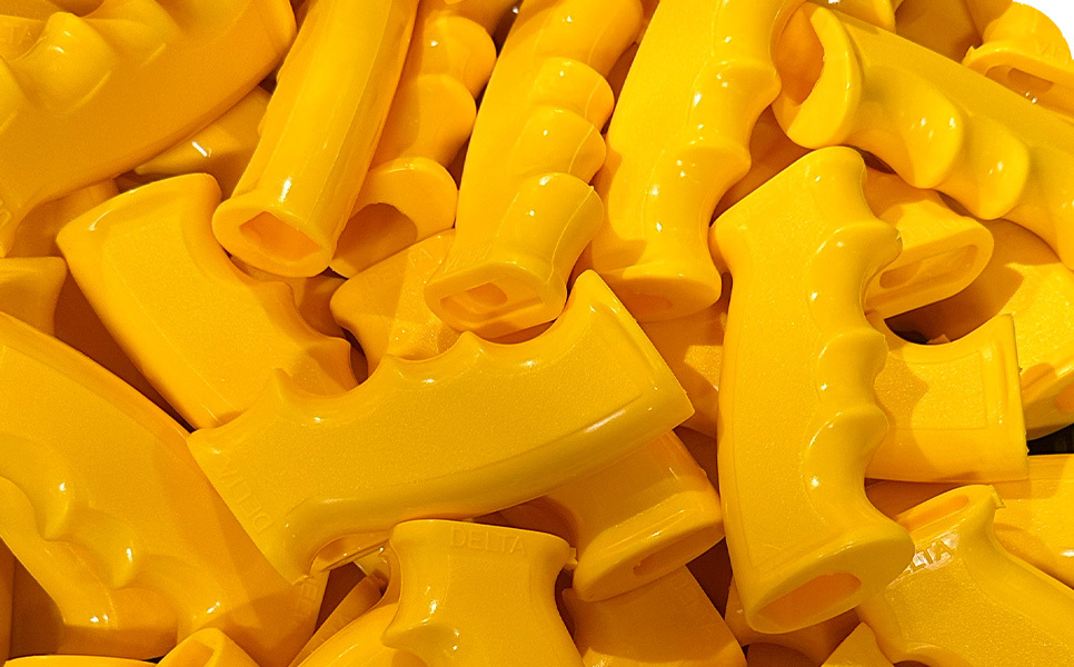 yellow plastic part