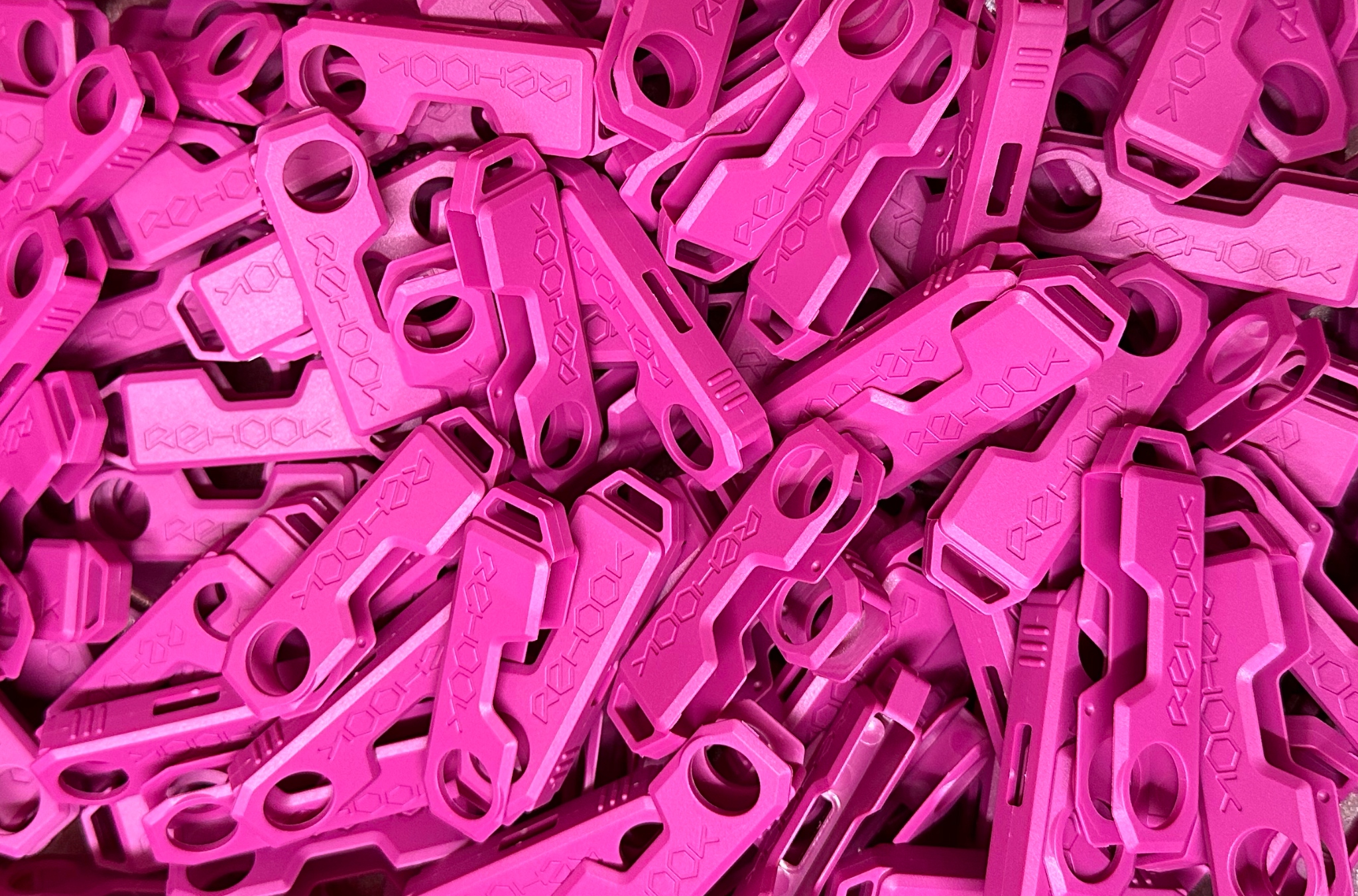 pink plastic injection moulded cycling tools