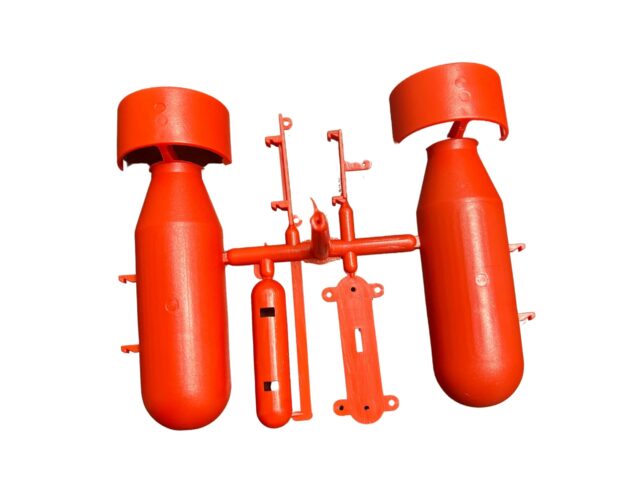 silicone model toy component