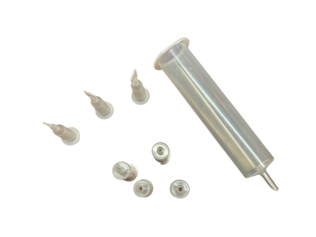 plastic medical syringe component